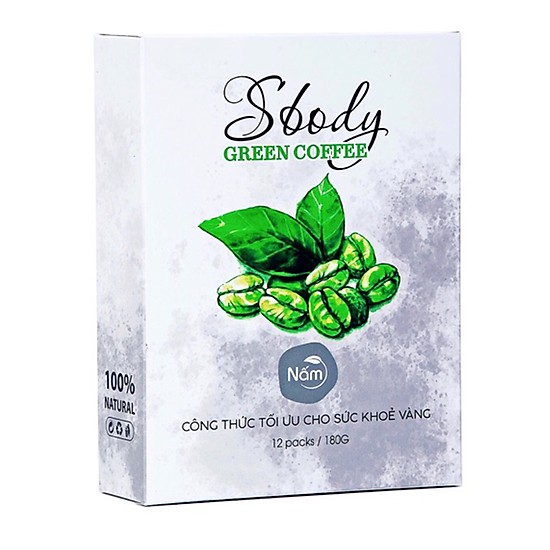 Cà phê xanh giảm cân Sbody Green Coffee, nấm an toàn hiệu quả